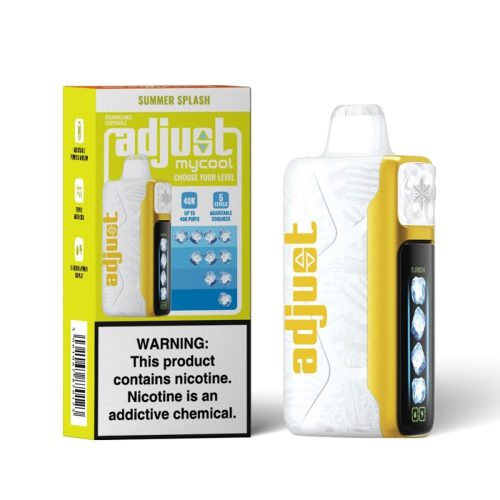 Adjust MyCool Disposable - Summer Splash with Packaging