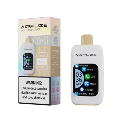 AIRFUZE Smart-Phone Disposable juicy peach with packaging