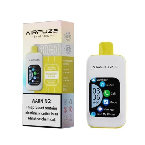 AIRFUZE Smart-Phone Disposable strawberry banana with packaging