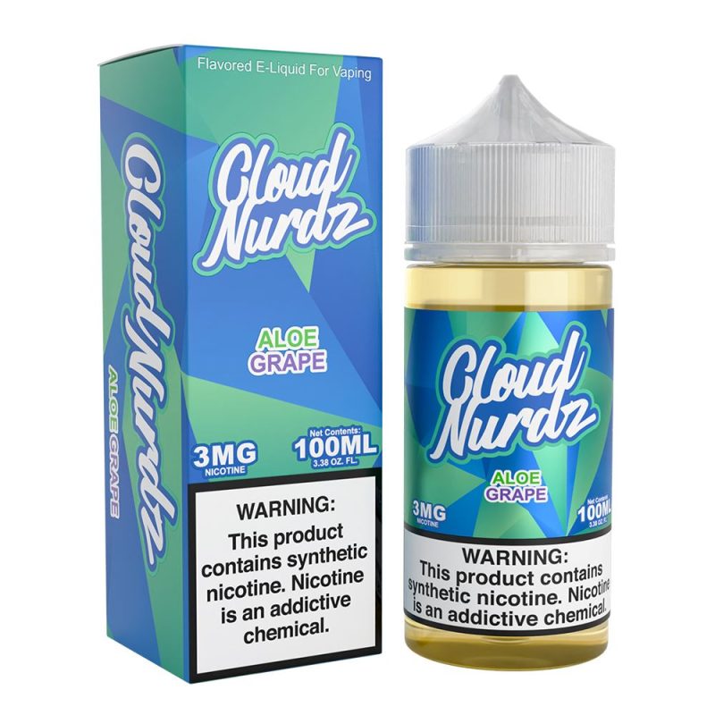 Aloe Grape | Cloud Nurdz | 100mL | Bottle with Packaging