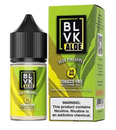 Aloe Pineapple by BLVK ALOE TF-Nic Salt Series 30mL with Packaging