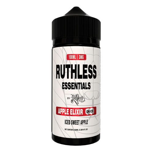 Apple Elixir On Ice | Ruthless Essentials | 100mL | 3mg | Bottle Only