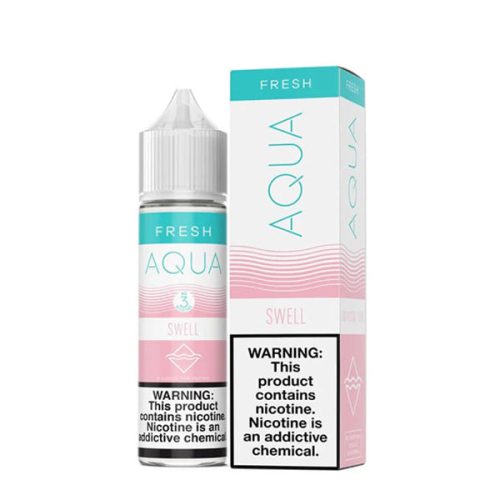 Swell Freebase E-Juice by Aqua 100mL with packaging