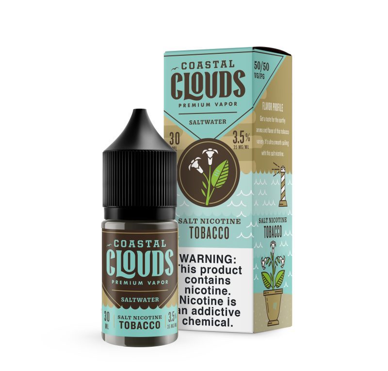 coastal clouds salts tobacco 30ml eliquid 288446