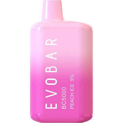 Evo Bar Disposable ET/BC5000 | 5000 Puff | 13mL | 5% Peach Ice