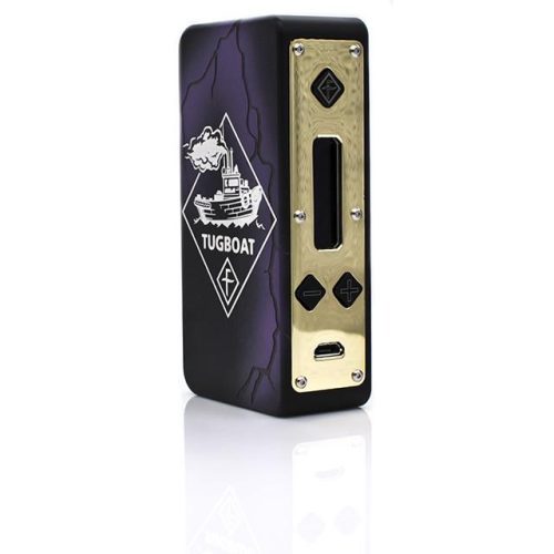 TUGLYFE | DNA 75w Box Mod Black Purple Gray Lightning