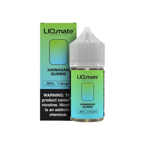 Hawaiian Gummi Liqmate Series Salt Nic E-Juice by 7Daze 30mL 50mg with packaging