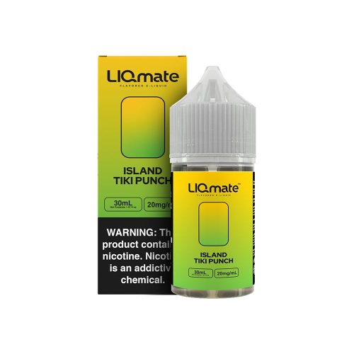 Island Tiki Punch Liqmate Series Salt Nic E-Juice by 7Daze 30mL 20mg with packaging