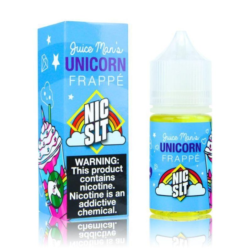 juice man salt unicorn frappe 30ml eliquid 393349