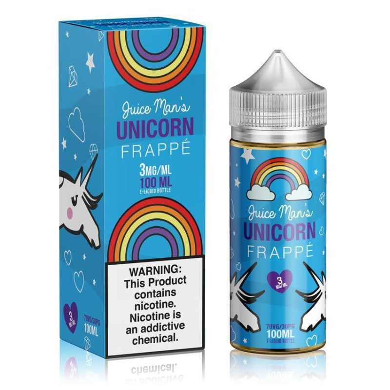 juice man unicorn frappe 100ml eliquid 547842