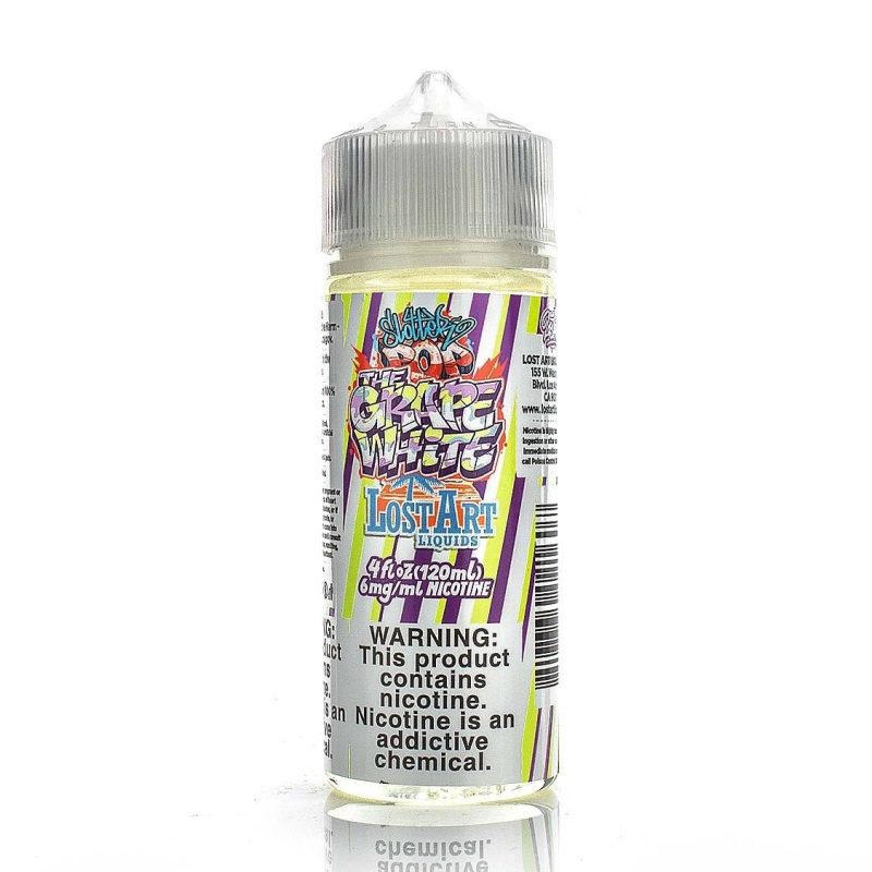 lost art liquids the grape white 120ml eliquid 449977