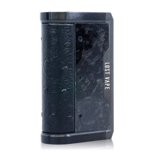 Lost Vape Centaurus DNA250C 200w Mod  black ostrich chopped carbon fiber