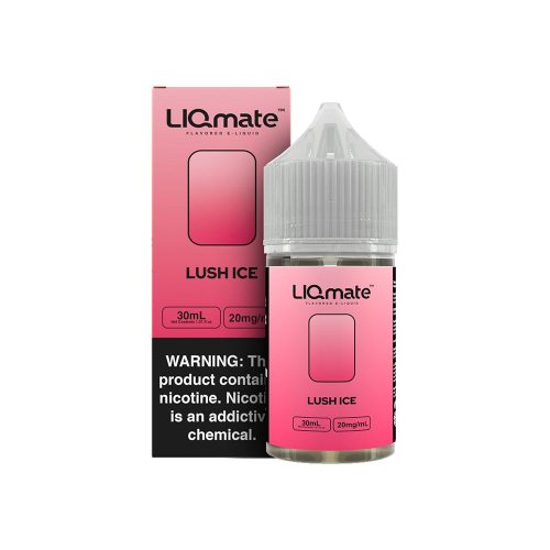 Lush Ice Liqmate Series Salt Nic E-Juice by 7Daze 30mL 20mg with packaging