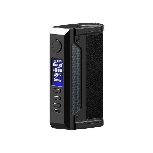 LVE Therion II DNA 250C Box Mod Black/Black Leather