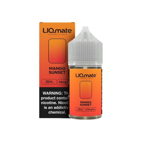 Mango Sunset Liqmate Series Salt Nic E-Juice by 7Daze 30mL 50mg with packaging