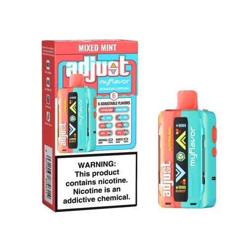 Adjust MyCool Disposable Mixed Mint with packaging