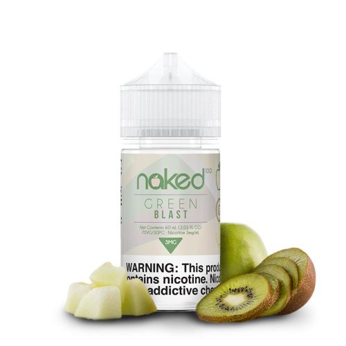 naked 100 original green blast melon kiwi 60ml eliquid 684163