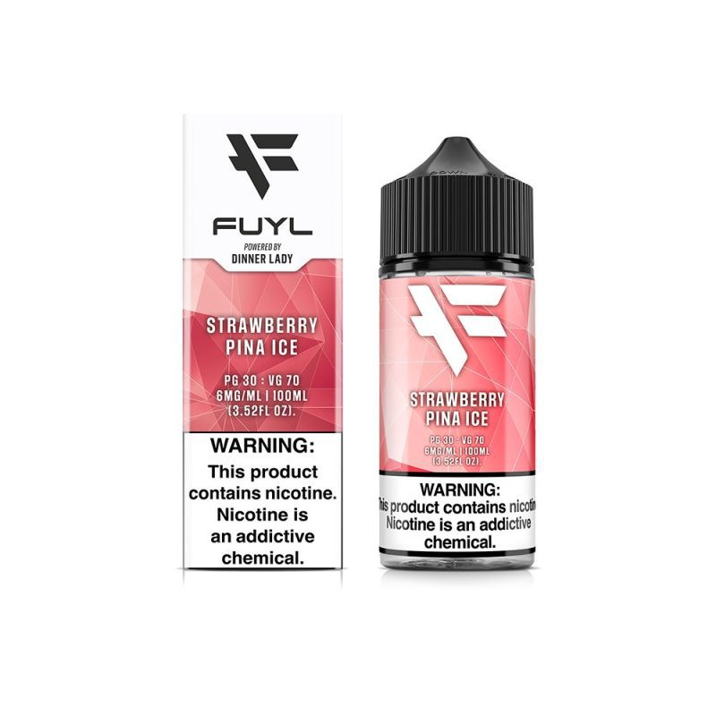 strawberry pina ice fuyl 100ml 122188