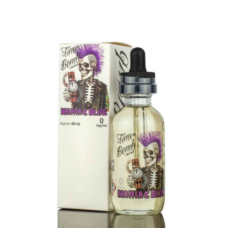 time bomb limited maniac blue 60ml eliquid 567279