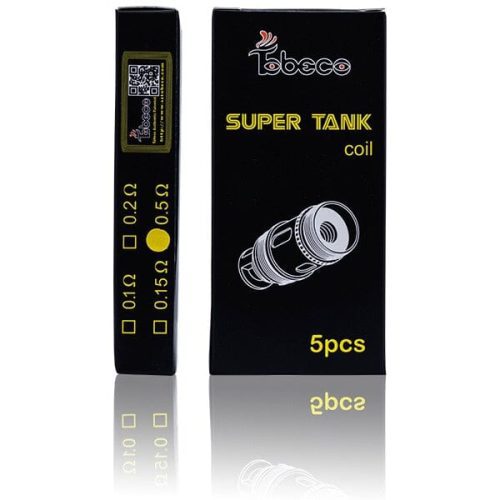 tobeco super tank replacement coils pack of 5 726436