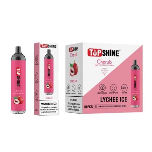 topshine disposable 4500 puffs 10ml 176567