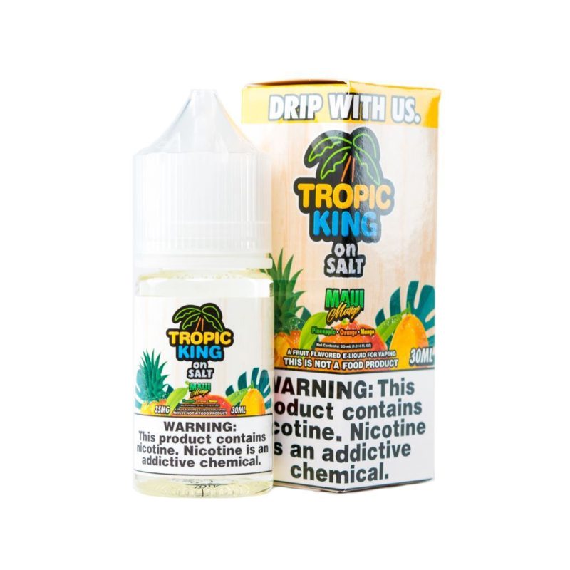 tropic king on salt maui mango 30ml eliquid 667727