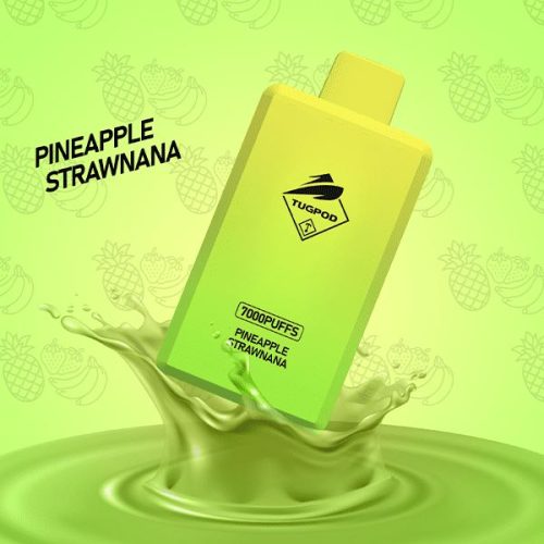 Tugpod BOX Disposable | 7000 Puffs | 16mL | 50mg Pineapple Strawnana