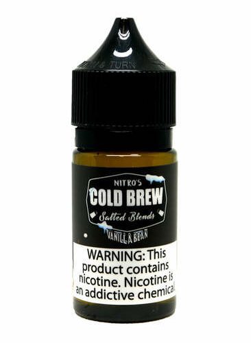 Vanilla Bean by Nitro’s Cold Brew Salt Series 30ml Bottle