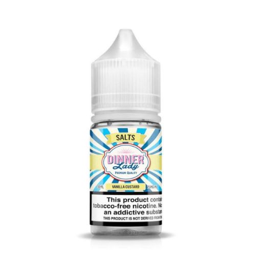 Vanilla Custard by Dinner Lady Tobacco-Free Nicotine Salt 30ml bottle