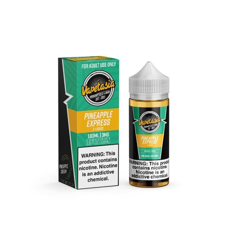 vapetasia pineapple express 100ml eliquid 262716