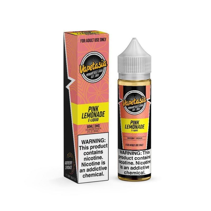 vapetasia pink lemonade 2x60ml eliquid 836145