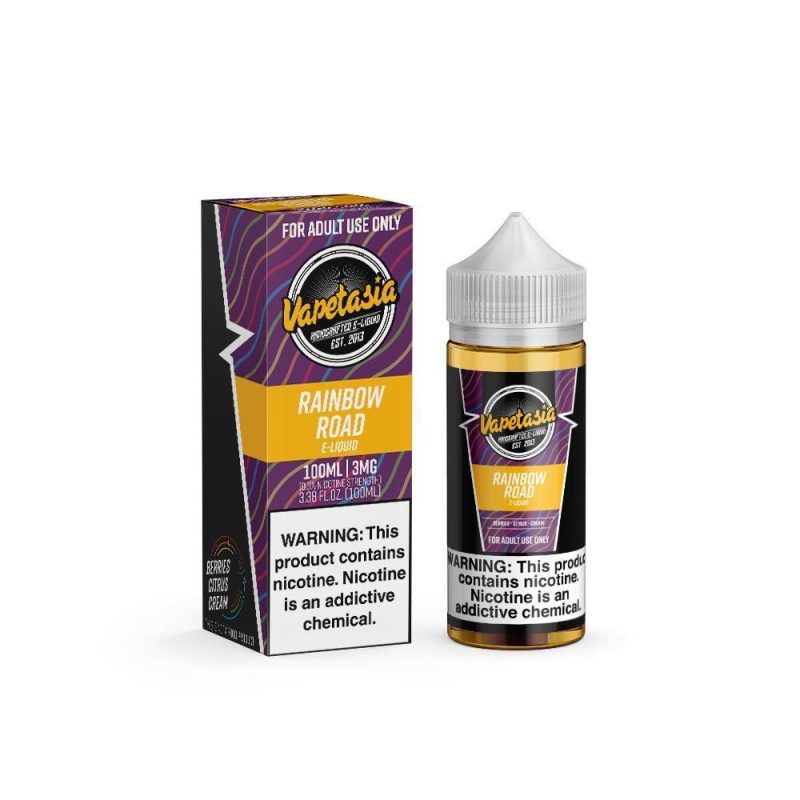 vapetasia rainbow road 100ml eliquid 628035