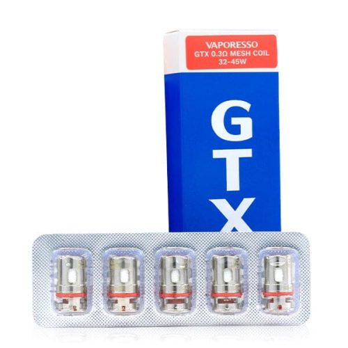 vaporesso gtx coils 5 pack 914050