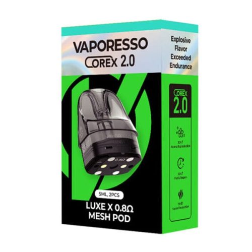 Vaporesso LUXE X Replacement Pod 0.8ohm packaging