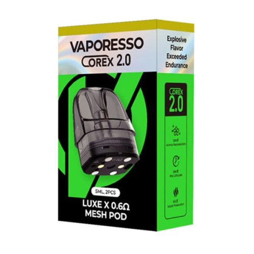 Vaporesso LUXE X Replacement Pod 0.6ohm packaging