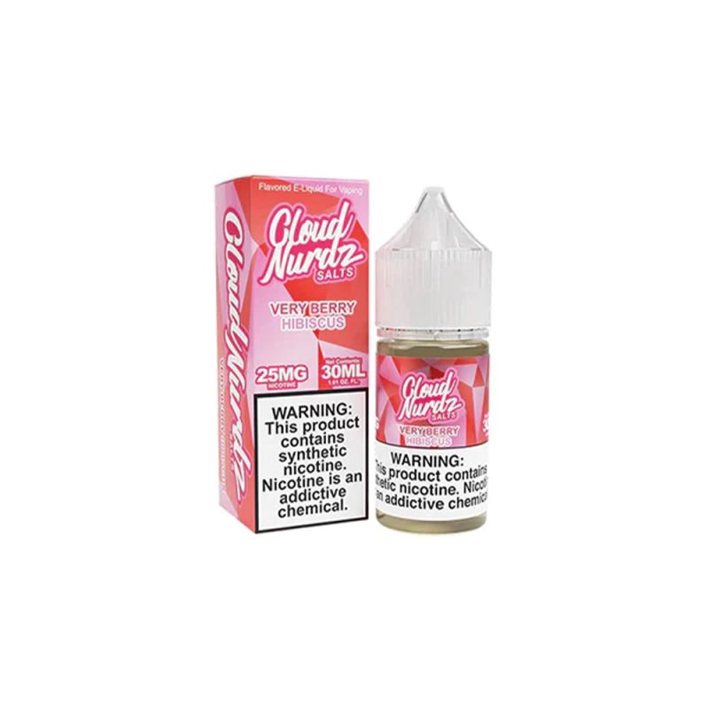 very berry hibiscus by cloud nurdz tfn salt 30ml 983599