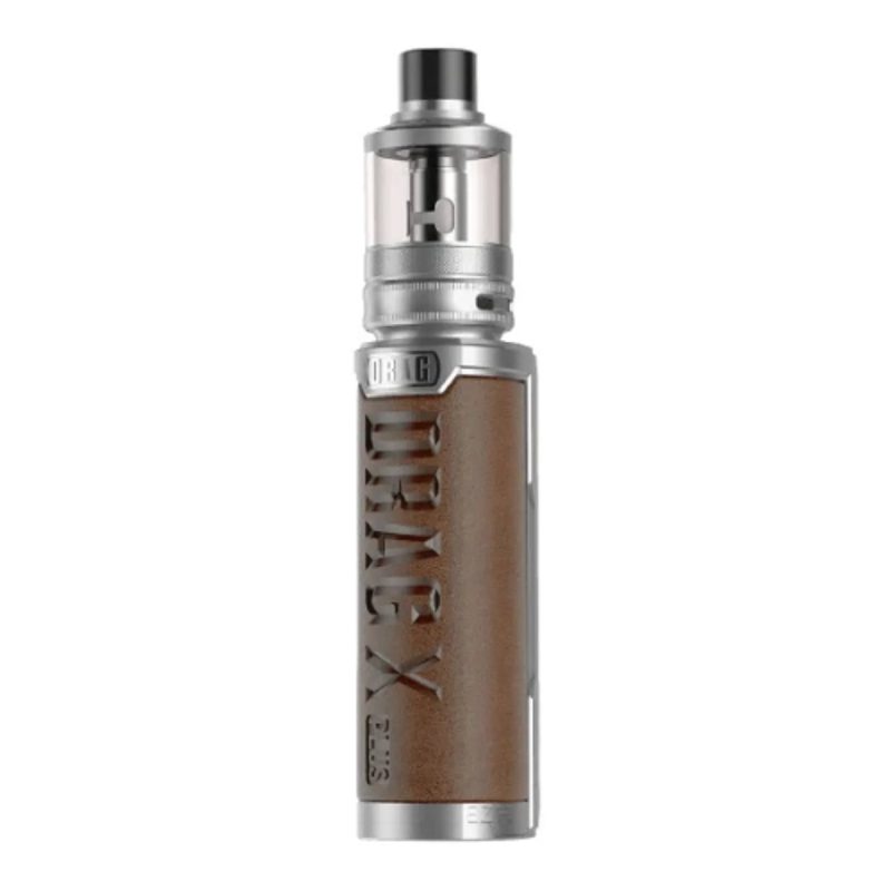 Voopoo Drag X Plus Pro Kit 100w - Silver Retro Brown