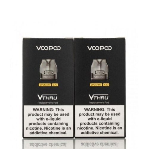 VooPoo V.thru Pro Replacement Pods (2-Pack) packaging