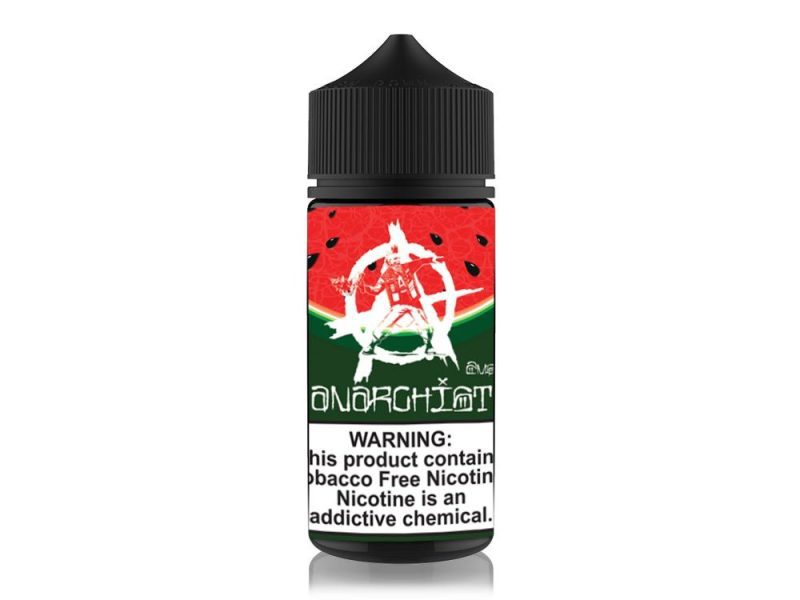 watermelon by anarchist tobacco free nicotine e liquid 100ml 749782