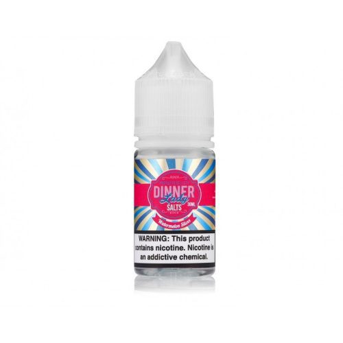 Watermelon Slices By Dinner Lady Tuck Shop Salt E-Liquid 30mL bottle