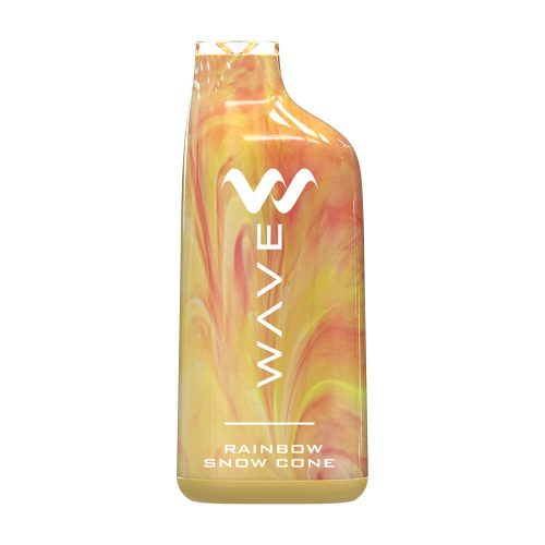 Wave Nicotine Disposable | 8000 Puff | 18mL - Rainbow Snow Cone