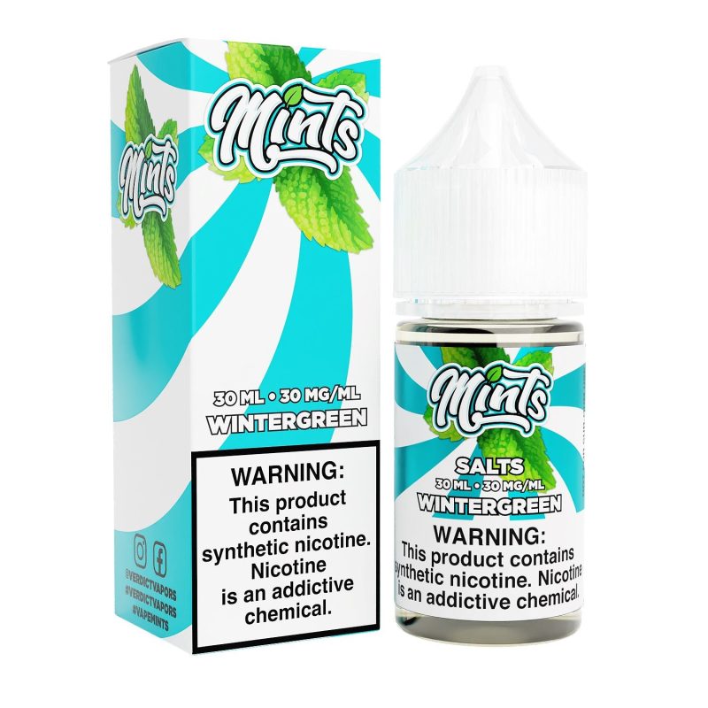 wintergreen by mints salts e liquid 30ml 584547