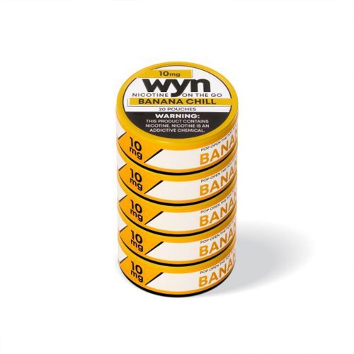 WYN Nicotine Pouches (20ct Can)(5-Can Pack) - Banana 10mg