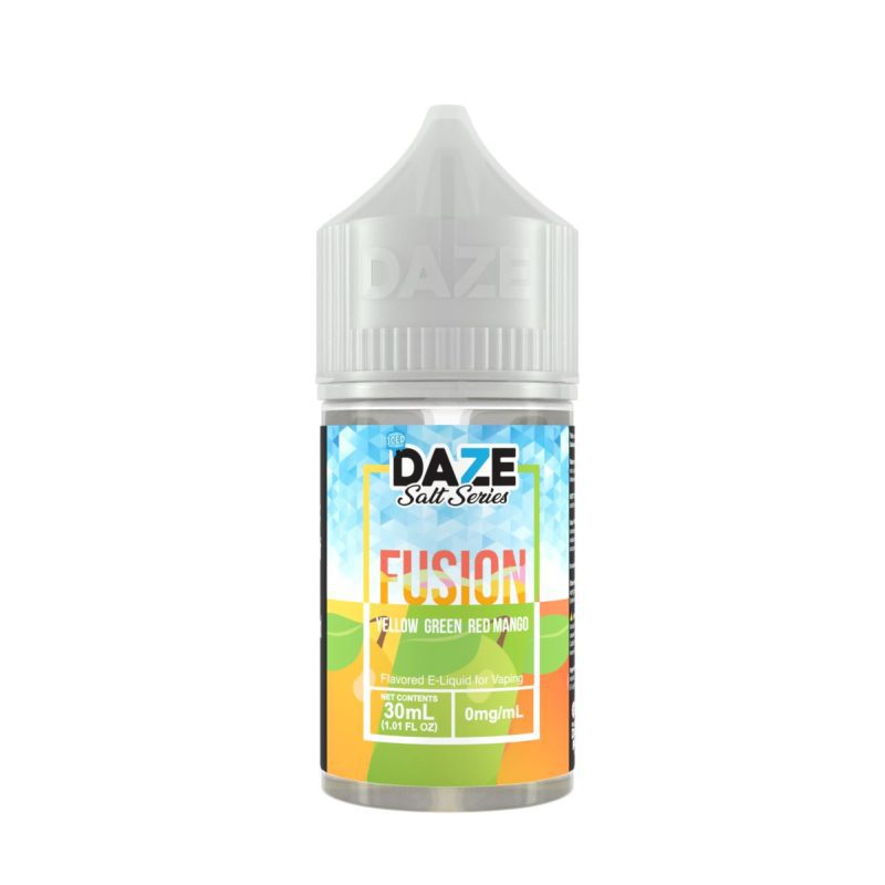 yellow green red mango iced by 7daze fusion salt 30ml 649489